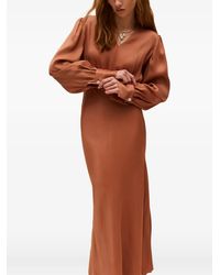 Twinset - Long Satin Dress - Lyst