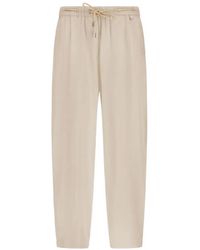 Herno - Drawstring-Waist Trousers - Lyst