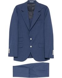 Brunello Cucinelli - Notched-lapel Single-breasted Suit - Lyst
