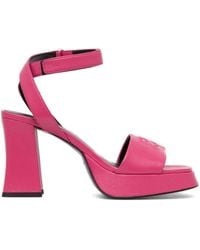 HUGO - 100Mm Vicky Sandals - Lyst