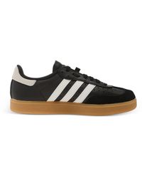 adidas - Velosamba Stripes Leather Sneakers - Lyst
