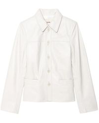 Zadig & Voltaire - Liamys Leather Jacket - Lyst
