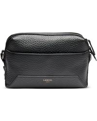 Lancel - Milo Grained-Leather Bag - Lyst