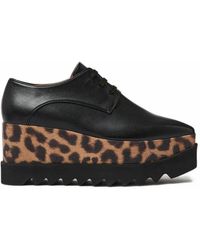 Stella McCartney - Leopard Elyse Platforms - Lyst
