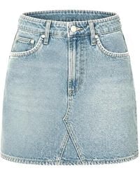 Rails - Laurel Whipstitch-Trim A-Line Skirt - Lyst