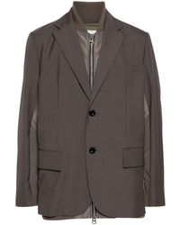 Sacai - Layered-Design Jacket - Lyst