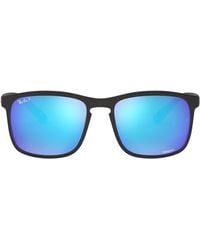 Ray-Ban - Chromance スクエアフレーム サングラス - Lyst