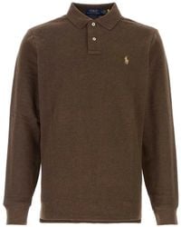 Polo Ralph Lauren - Pony-Embroidered Long-Sleeve Polo Shirt - Lyst