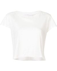 John Elliott - Jersey Cropped T-shirt - Lyst