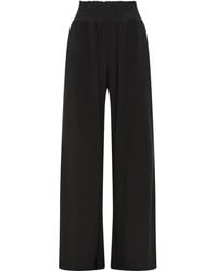 Maliparmi - Elastic-Waist Wide-Leg Trousers - Lyst
