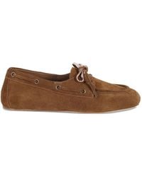 3Juin - Lace-Up Boat Shoes - Lyst