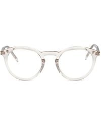 Saint Laurent - Round-Frame Glasses - Lyst