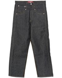 Junya Watanabe - Corduroy-Denim Panel Jeans - Lyst