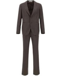 Tagliatore - Peak Lapel Two-Piece Suit - Lyst