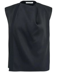 Club21 - Noelle Draped Blouse - Lyst