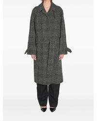 Balenciaga - Cappotto Con Cintura One Layer - Lyst