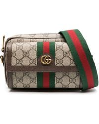 Gucci - Ophidia Mini GG Supreme Canvas Bag - Lyst
