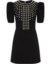 Rebecca Vallance - Robe Courte À Manches Bouffantes - Lyst