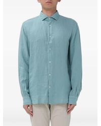 Brooksfield - Chemise En Lin À Manches Longues - Lyst