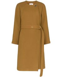Chloé Mantel mit Gürtel - Braun