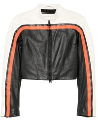 Balenciaga - Bodies Fitted Biker Jacket - Lyst