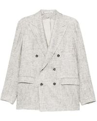 Tagliatore - Chaqueta Con Doble Botonadura - Lyst