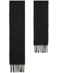 Woolrich - Checked Fringed Scarf - Lyst