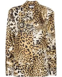 Roberto Cavalli - Shirts Natural - Lyst