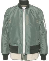 Sacai - Twill Bomber Jacket - Lyst