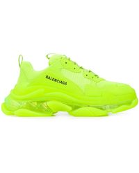 Balenciaga Triple S Sneakers Met Doorzichtige Zool in het Grijs | Lyst NL