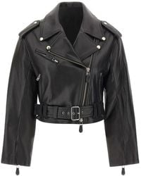 IRO - Georgia Leather Biker Jacket - Lyst