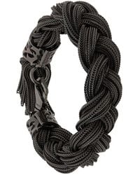 Emanuele Bicocchi Rope Bracelet - Metallic