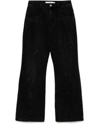 B+ AB - Washed Flared Jeans - Lyst