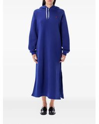 Polo Ralph Lauren - Hooded Side-Split Dress - Lyst