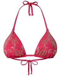 Twinset - Studs Triangle Bikini Top - Lyst