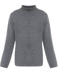 Lisa Yang - Sylvan High-Neck Ribbed Sweater - Lyst