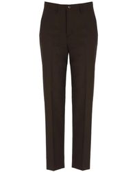Briglia 1949 - Pressed-Crease Cropped Trousers - Lyst