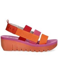 Fly London - Multi-Strap Platform Sandals - Lyst