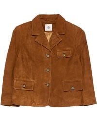 THE GARMENT - Suede Pocket Jacket - Lyst