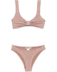 Paramidonna - Seersucker Bikini - Lyst