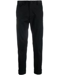 Low Brand - Low-rise Cropped Tailored Trousers - Lyst