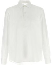 ZEGNA - Langärmeliges Poloshirt - Lyst