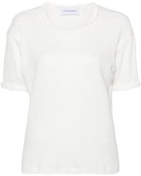 Viktor & Rolf - Camiseta Con Detalle Trenzado - Lyst