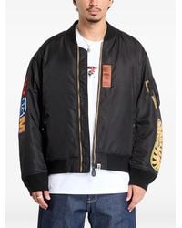 A Bathing Ape - Shark Ma-1 Bomber Jacket - Lyst