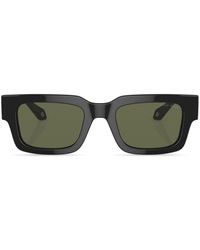 Giorgio Armani - Rectangle-frame Tinted-lenses Sunglasses - Lyst