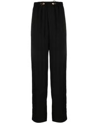 Versace - Stretch Viscose Trousers - Lyst