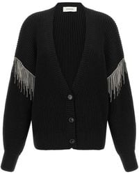 Sportmax - Pagine Rhinestone-Fringe Cardigan - Lyst