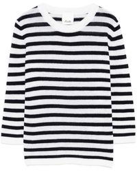 Allude - Striped-Pattern Sweater - Lyst