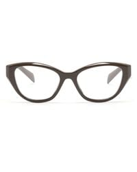 Prada - Cat-Eye Frame Glasses - Lyst