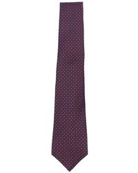 Kiton - Stropdas Met Geometrisch Patroon - Lyst
